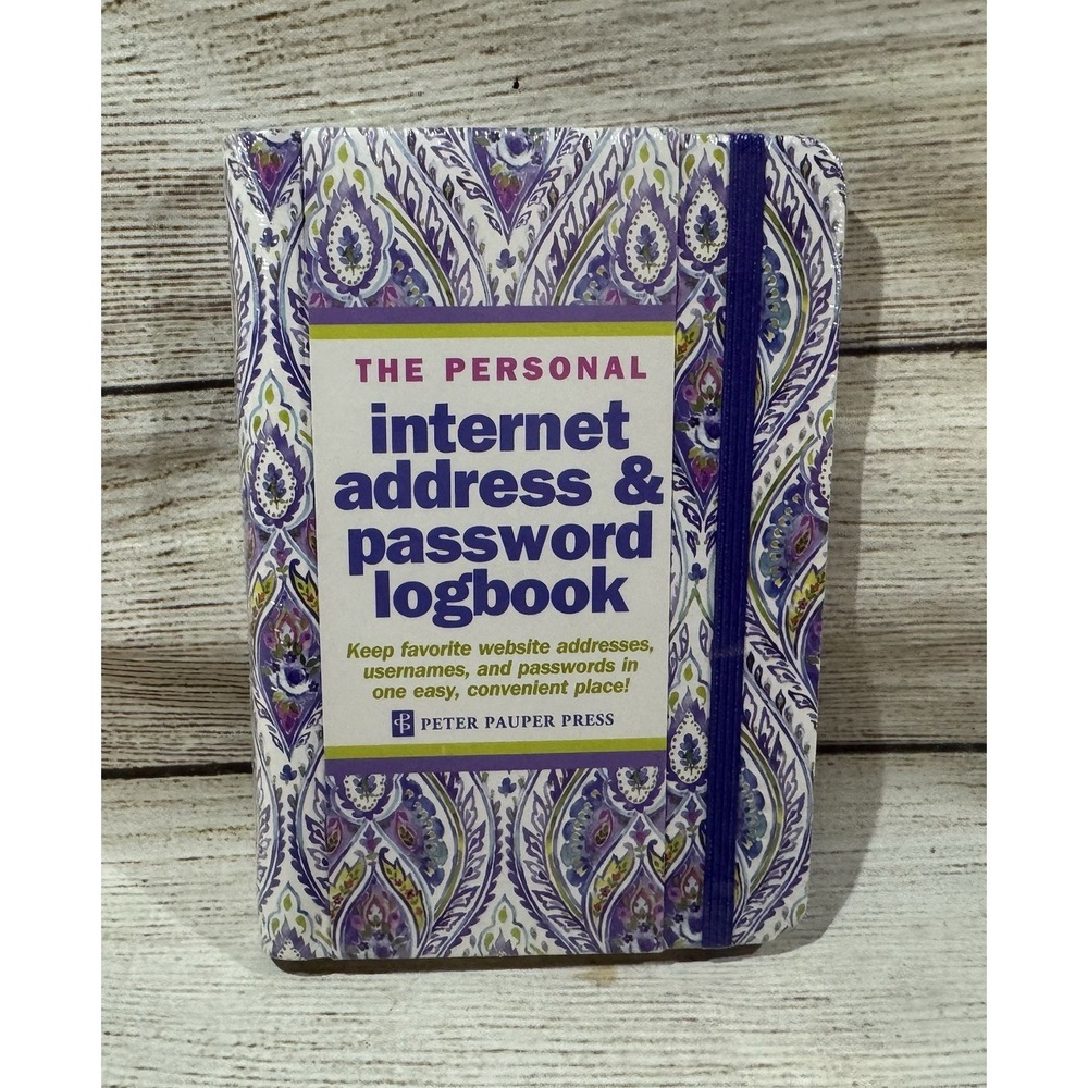 Silk Road Internet Address Password Logb... Peter Pauper Press Address Book T23